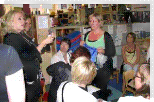 Linda with Iceland group